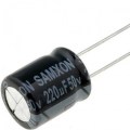 220uF 50V ELECT CAPACITOR